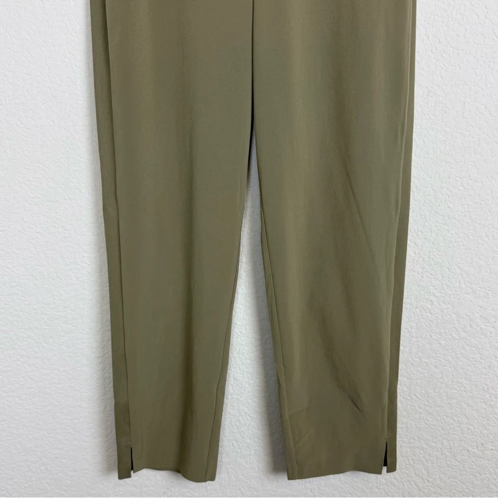 Brooklyn Mid Rise Ankle Pant in‎ Moss Green - Picture 7 of 15
